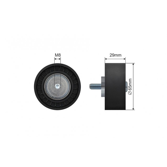 Poulie Galet Courroie Enrouleur Pour Alfa Romeo 147 156 166 Gt Gtv 60813221