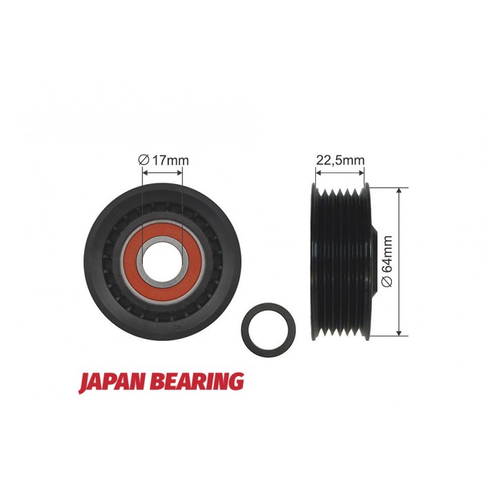 Poulie Galet Courroie Enrouleur Pour Chrysler 300C Daewoo Korando 04593985AA