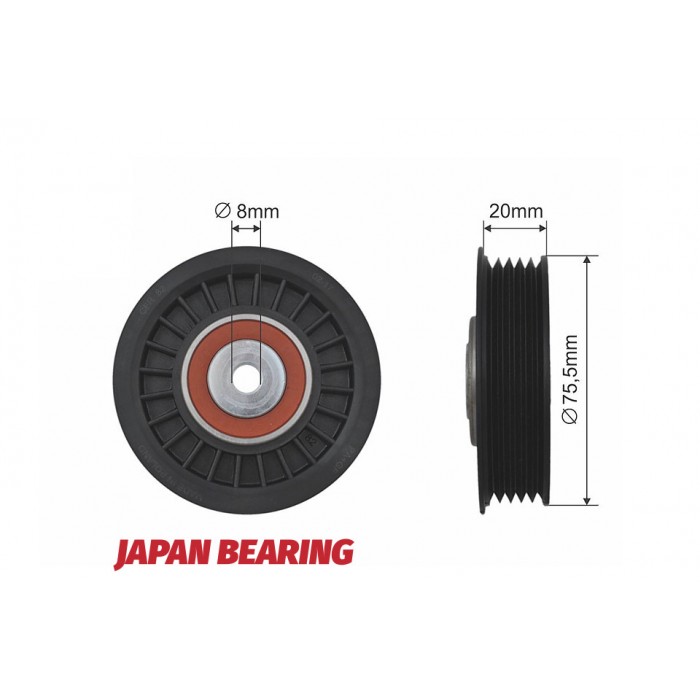 Poulie Galet Courroie Enrouleur Pour Audi A4 A6 Skoda Superb Vw Passat 38145278