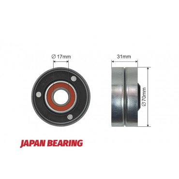 Poulie Galet Courroie Enrouleur Pour Audi A8 Vw Phaeton Touareg 077903133F