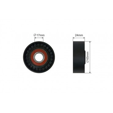 Poulie Galet Courroie Enrouleur Pour Audi A3 A4 A5 Q2 Q3 04E145299L 04E145299N