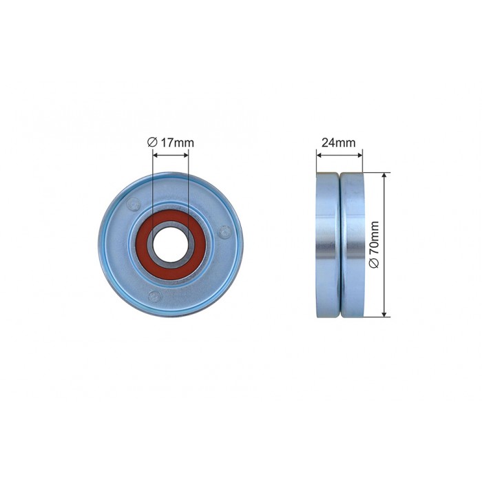 Poulie Galet Courroie Enrouleur Pour Audi A4 A6 A8 3.0 2001-2006 06C903133C