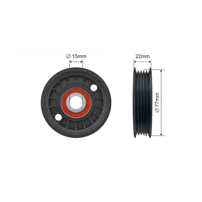 Poulie Galet Courroie Enrouleur Pour Audi A4 A6 Vw Passat 028145278J 28145278J
