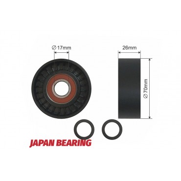 Poulie Galet Courroie Enrouleur Pour Bmw Série 3 E46 318 d td 320 d 64557786545