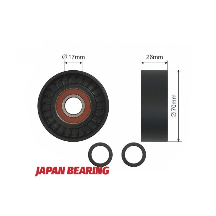 Poulie Galet Courroie Enrouleur Pour Bmw Série 3 E46 318 d td 320 d 64557786545