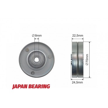 Poulie Galet Courroie Enrouleur Pour Bmw Série 3 E46 5 E39 7 E38 11282243592