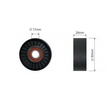 Poulie Galet Courroie Enrouleur Pour Alpina B10 B8 Bmw Série 5 X5 11287500560