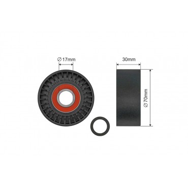 Poulie Galet Courroie Enrouleur Pour Bmw Série 1 E82 3 E91 E92 11287563927