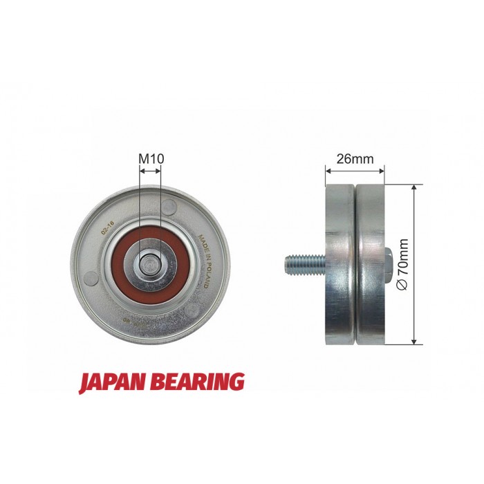 Poulie Galet Courroie Enrouleur Pour Chrysler Voyager Jeep Cherokee 05066938AA