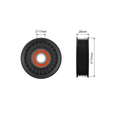 Poulie Galet Courroie Enrouleur Pour Jeep Commander Grand Cherokee 53030958AC