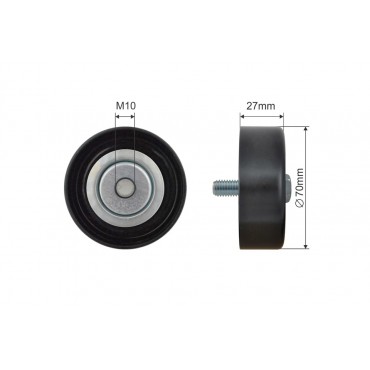 Poulie Galet Courroie Enrouleur Pour Chevrolet Epica 2.0 2.5 96960692 96404086