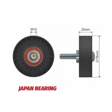 Poulie Galet Courroie Enrouleur Pour Citroën C4 I C8 Jumpy I Xsara 96533426