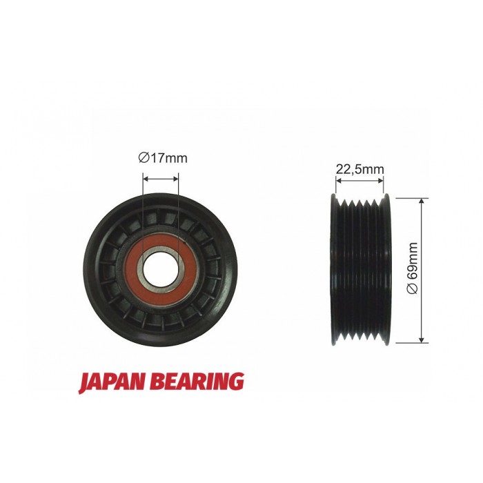 Poulie Galet Courroie Enrouleur Pour Ford Focus I 1.4 1.6 1998-2004 1067944