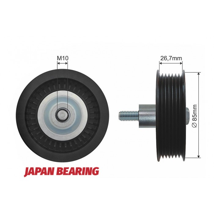 Poulie Galet Courroie Enrouleur Pour Mercedes Classe S R M Gl E 1717609