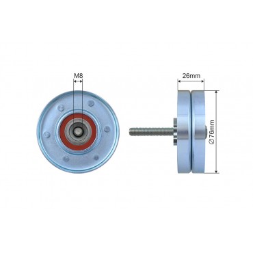 Poulie Galet Courroie Enrouleur Pour Ford Mondeo III IV Transit 1S7Q19A216AB