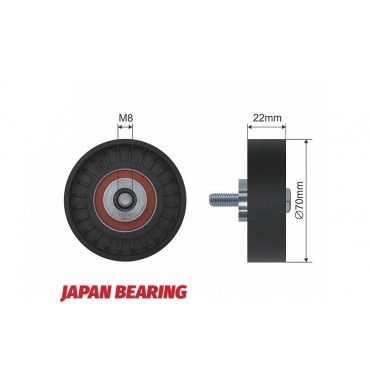 Poulie Galet Courroie Enrouleur Pour Citroën Jumper I II Fiat Ducato 6453SG