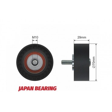 Poulie Galet Courroie Enrouleur Pour Fiat Ducato Iveco Daily III IV V 504000412