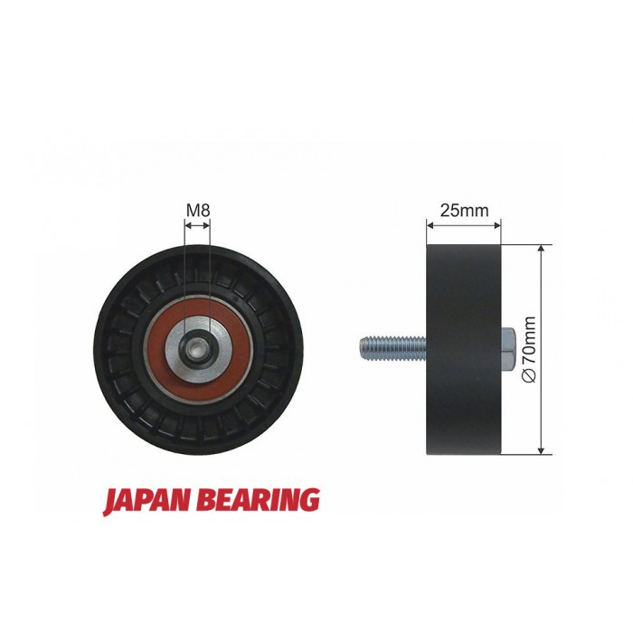 Poulie Galet Courroie Enrouleur Pour Citroën Jumper I Fiat Ducato 6453.CE