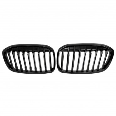 2 Grilles de Calandre Pour Bmw Série 2 F45 F46 51137467457