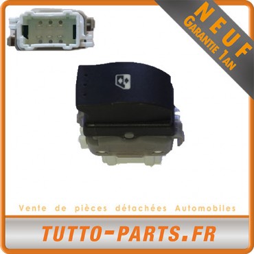 Bouton Lève Vitre Arrière Renault Scénic II Mégane II Grand Scenic