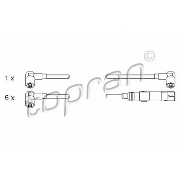Jeux câble d'allumage VW...