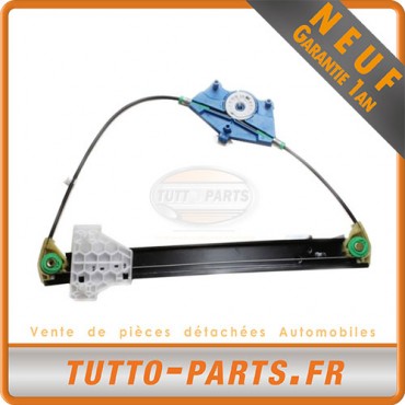 Mécanisme Lève Vitre Arrière Droit Audi A4 S4 - 2001 à 2004