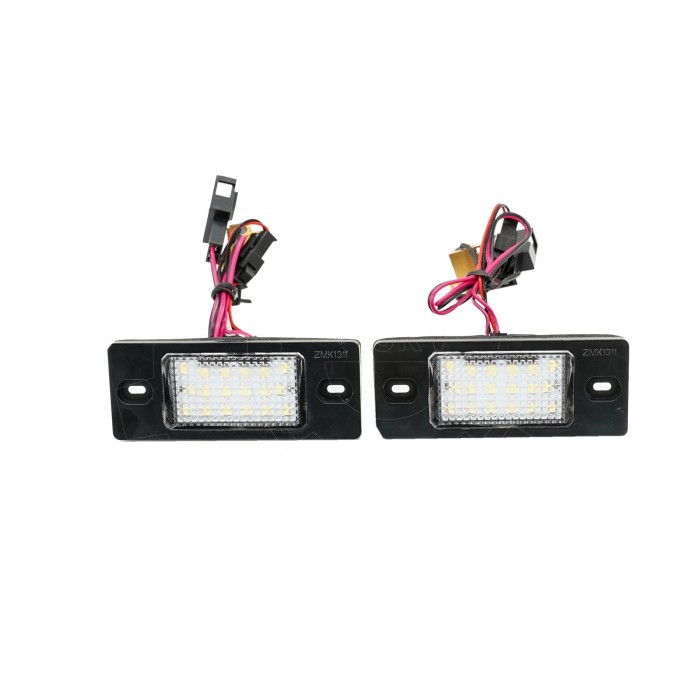 LED Feu de Plaque d'Immatriculation Pour Porsche Cayenne Skoda Fabia 95563162003