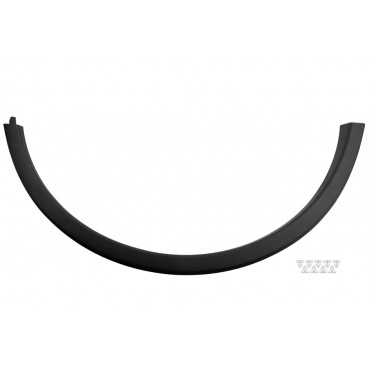 élargisseur Aile Avant Droite Pour Opel Mokka X 2012-2018 1101107 95275449