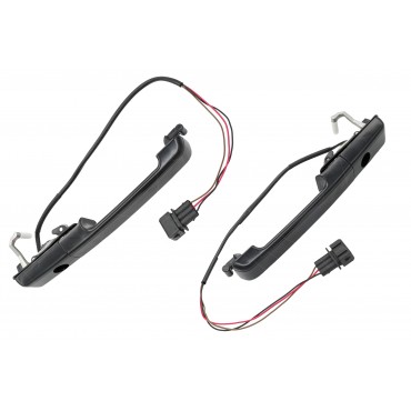 x2 Poignée de Porte Avant Gauche+Droit Pour Vw Passat 357837207A 357837208A