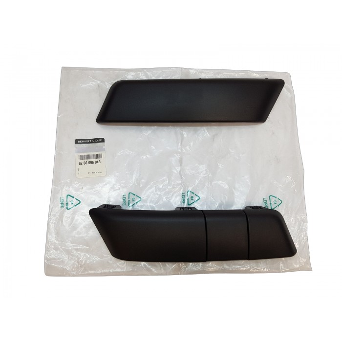 2 Cache Pare Choc Avant Gauche+Droit Pour Renault Megane 626609694R