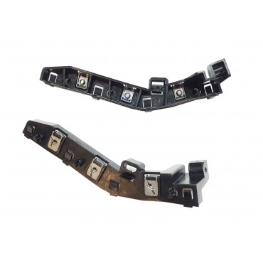 2 Support Pare Choc Avant Gauche+Droit Pour Citroën C3 III 1618037980