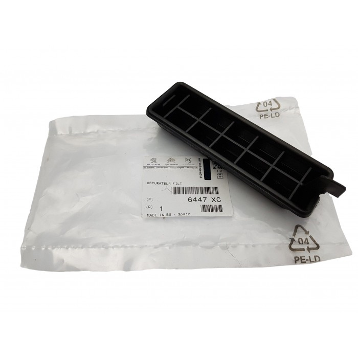 Cache Filtre Habitacle Pour Citroen Berlingo II Peugeot Partner II III 6447XC