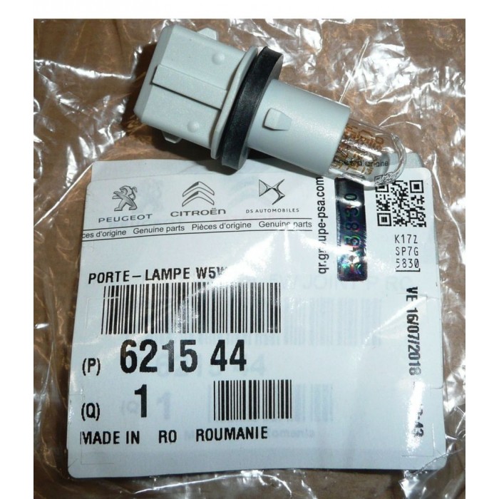 Douille d'Ampoule Pour Peugeot 107 206 621544