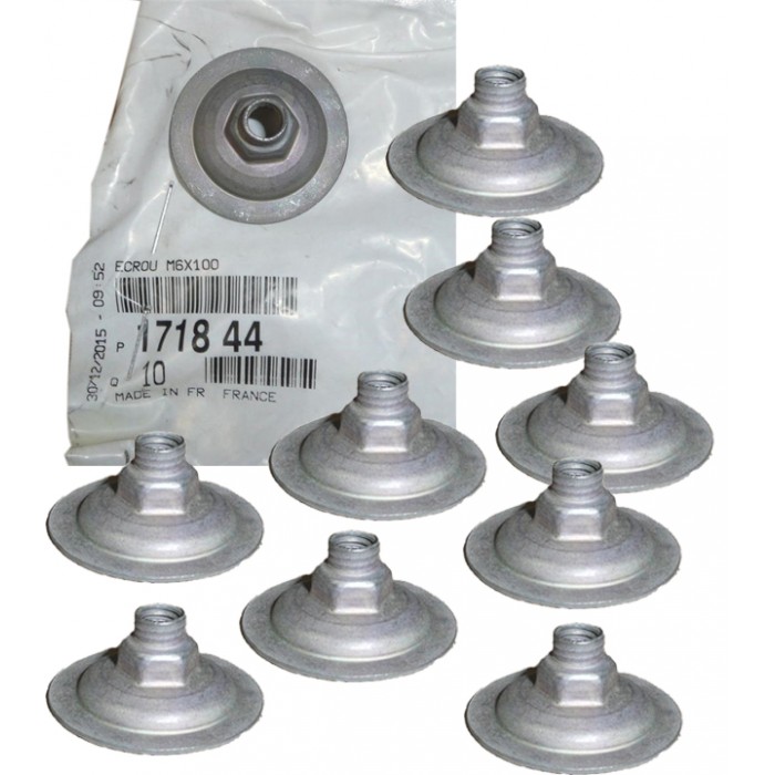 écrou Tuyau d'échappement Pour Citroën Jumpy 171844