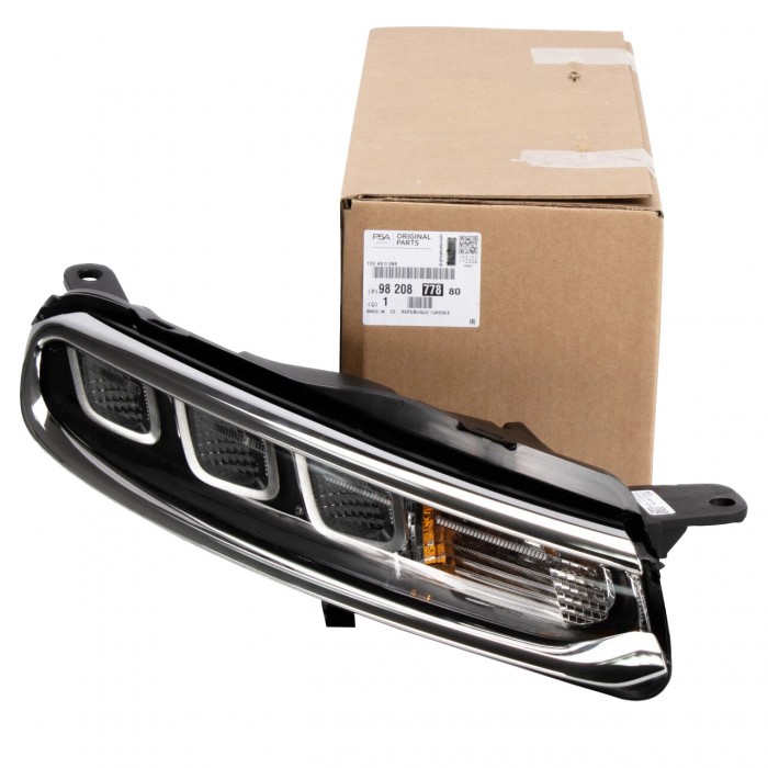 Feu Avant Droit Diurne Pour Citroën C3 III 2016-2018 9820877880