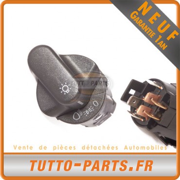 Bouton Interrupteur de Phare Opel Corsa A Frontera 1240501