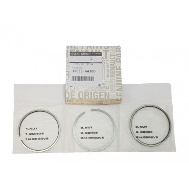 Jeu Segments de Piston Pour Nissan Interstar Primastar Primera 12033AW300