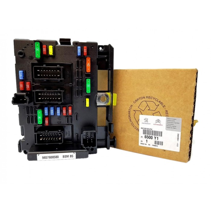Module BSM Boite Fusibles Pour Citroën Berlingo C2 C3 I II C4 I C5 C8 6500Q1
