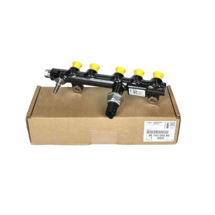 Rampe d'Injection Pour Citroën C4 II Ds5 Jumpy III Ford Mondeo V 9674300080