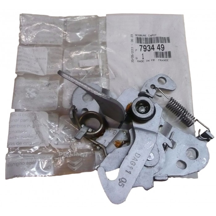 Serrure de Capot Moteur Pour Peugeot 206 1998-2009 793449