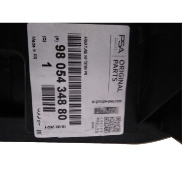 Support de Pare Choc Avant Pour Peugeot 5008 2013-2016 9805434880