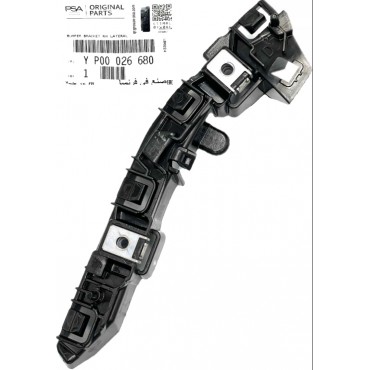 Support Pare Choc Avant Droit Pour Opel Grandland X 2017-2021 3649420 YP00026680