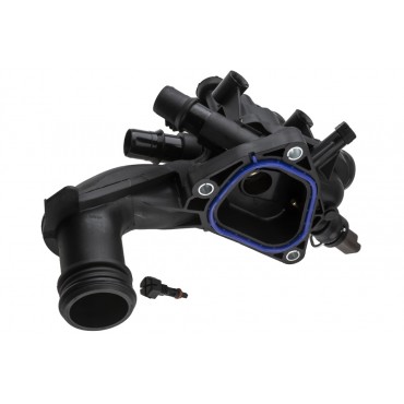 Boitier Thermostat d'Eau Pour Citroën C4 308 II 1.6 THP 1336CP 9808647280