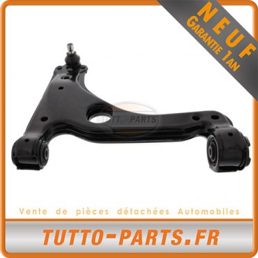 Bras de Suspension Avant Droit Opel Astra H Meriva B Zafira B