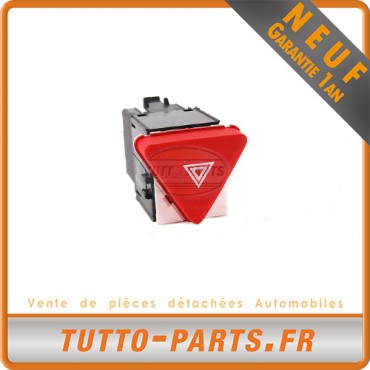 Feux de Détresse Bouton Warning Fabia de 1999 à 2008 Multivan Transporter de 2003 à 2015