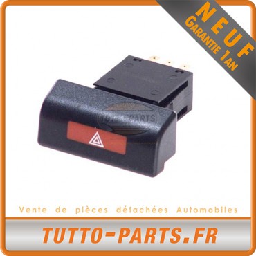Bouton Warning Feux de Détresse pour Opel Corsa A Vauxhall Nova