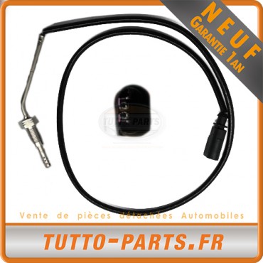 Sonde Température Gaz d'Echappement Seat Ibiza IV Skoda Fabia II Roomster VW Polo 1.2TDI