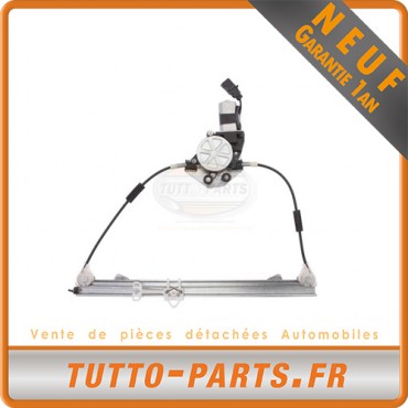 Mécanisme Lève Vitre Avec Moteur Avant Gauche Fiat Panda à partir de 2003