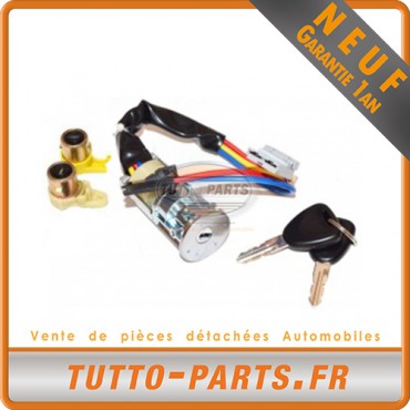 Serrure d'allumage Neiman avec Clés et Barillets de porte Renault Kangoo
