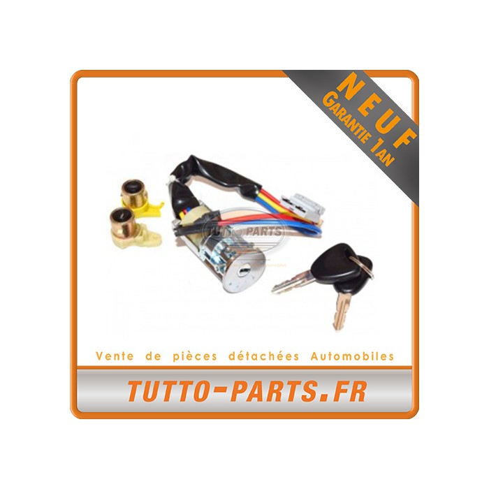 Serrure d'allumage Neiman avec Clés et Barillets de porte Renault Kangoo